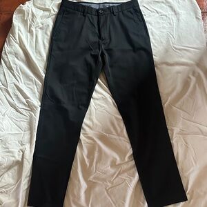 Haggar Men's Classic Black Dress Pants slim fit